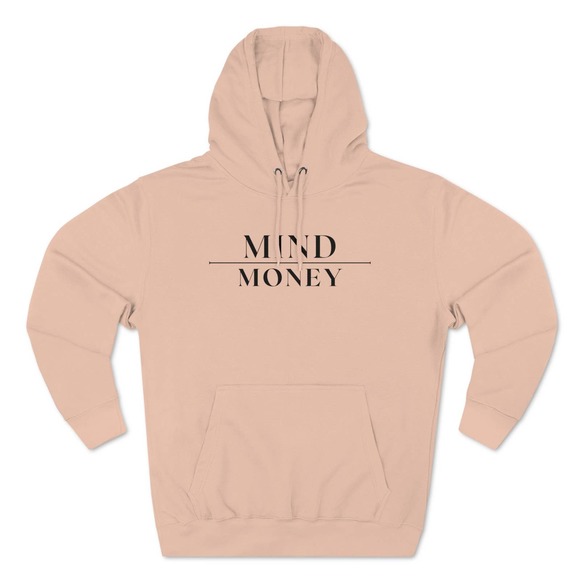 Mind Over Money Unisex Premium Hoodie Sweatshirt Sustainable - Picture 2 of 8
